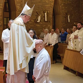 Claretian deacon Gutierrez