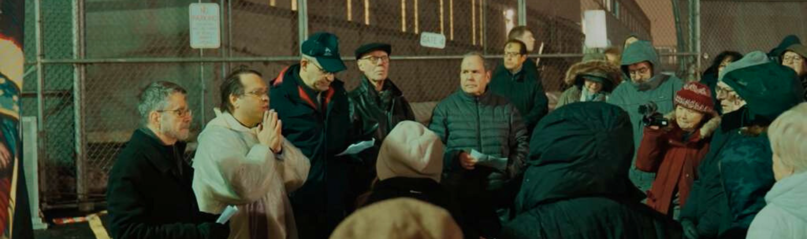 Bringing Ashes and Hope to Immigrants in Newark ICE Detention Center