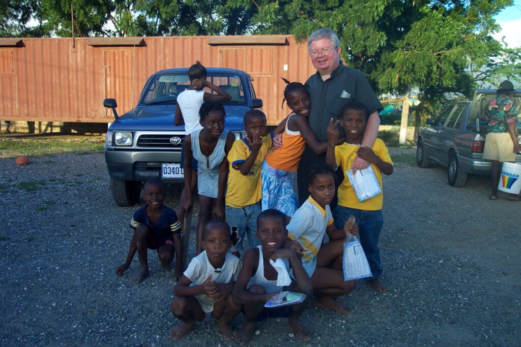 Fr McGann, CMF in Jamaica