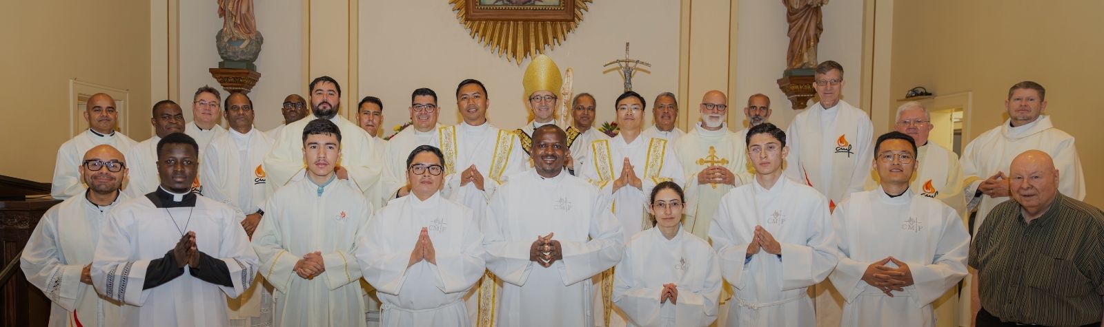 One Step Closer to the Priesthood: Ray John & Tien Ordained Deacons