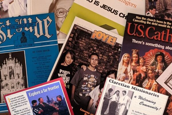 Magazine religious ads